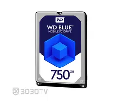 هارددیسک اینترنال 750 گیگابایت آبی وسترن دیجیتال مدل 7500BPVX