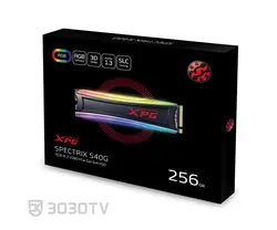 حافظه اینترنال SSD ظرفیت 256 گیگابایت ایکس پی جی ای دیتا مدل SPECTRIX S40G