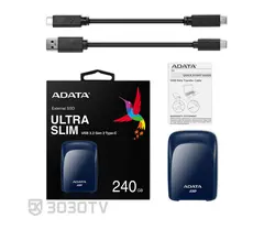 حافظه اکسترنال SSD ظرفیت 240 گیگابایت ای دیتا مدل SC680