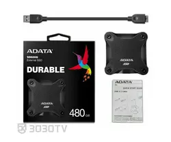 حافظه اکسترنال SSD ظرفیت 480 گیگابایت ای دیتا مدل SD600Q