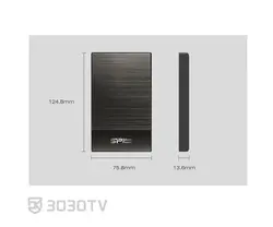 هارددیسک اکسترنال 500 گیگابایت سیلیکون پاور مدل Diamond D05