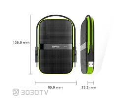 هارددیسک اکسترنال 5 ترابایت سیلیکون پاور مدل Armor A60