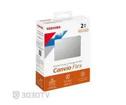 هارددیسک اکسترنال 2 ترابایت توشیبا مدل Canvio Flex