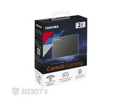 هارددیسک اکسترنال 2 ترابایت توشیبا مدل Canvio Gaming