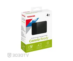 هارددیسک اکسترنال 4 ترابایت توشیبا مدل Canvio Ready