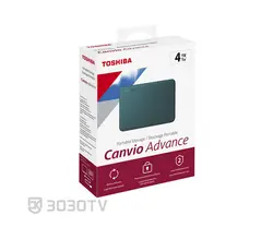 هارددیسک اکسترنال 4 ترابایت توشیبا مدل Canvio Advance