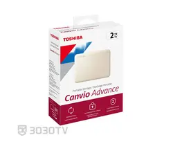 هارددیسک اکسترنال 2 ترابایت توشیبا مدل Canvio Advance