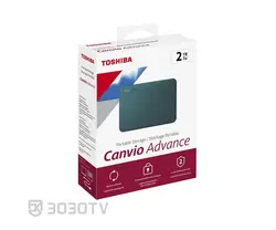 هارددیسک اکسترنال 2 ترابایت توشیبا مدل Canvio Advance