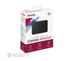 هارددیسک اکسترنال 1 ترابایت توشیبا مدل Canvio Advance