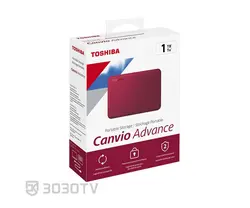هارددیسک اکسترنال 1 ترابایت توشیبا مدل Canvio Advance