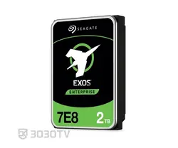 هارددیسک اینترنال 2 ترابایت Exos 7E8 سیگیت مدل ST2000NM004A