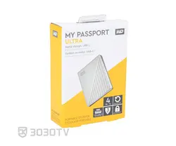 هارددیسک اکسترنال 4 ترابایت وسترن دیجیتال مدل My Passport Ultra