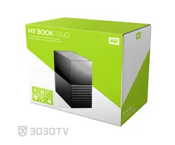 هارددیسک اکسترنال 4 ترابایت وسترن دیجیتال مدل My Book Duo