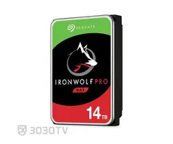 هارددیسک اینترنال 14 ترابایت IronWolf Pro سیگیت مدل ST14000NE0008