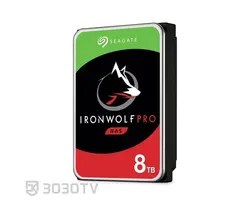 هارددیسک اینترنال 8 ترابایت IronWolf Pro سیگیت مدل ST8000NE0008