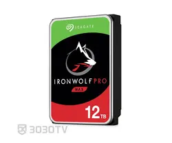 هارددیسک اینترنال 12 ترابایت IronWolf Pro سیگیت مدل ST12000NE0008