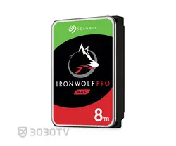 هارددیسک اینترنال 8 ترابایت IronWolf Pro سیگیت مدل ST8000NE0004