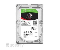 هارددیسک اینترنال 4 ترابایت IronWolf Pro سیگیت مدل ST4000NE0025