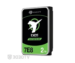 هارددیسک اینترنال 2 ترابایت Exos 7E8 سیگیت مدل ST2000NM001A