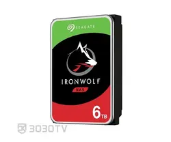 هارددیسک اینترنال 6 ترابایت IronWolf سیگیت مدل ST6000VN0033
