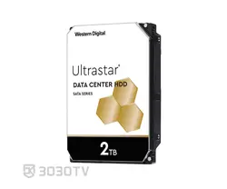 هارددیسک اینترنال 2 ترابایت Ultrastar وسترن دیجیتال مدل DC HA210