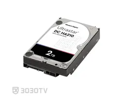هارددیسک اینترنال 2 ترابایت Ultrastar وسترن دیجیتال مدل DC HA210