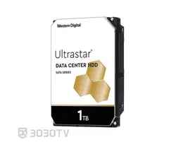 هارددیسک اینترنال 1 ترابایت Ultrastar وسترن دیجیتال مدل DC HA210