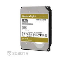 هارددیسک اینترنال 12 ترابایت طلایی اینترپرایز وسترن دیجیتال مدل 121KRYZ