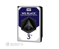 هارددیسک اینترنال 3 ترابایت مشکی وسترن دیجیتال مدل 3003FZEX