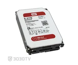 هارددیسک اینترنال 8 ترابایت قرمز وسترن دیجیتال مدل 80EFZX