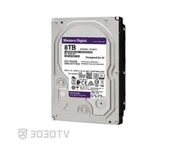 هارددیسک اینترنال 8 ترابایت بنفش وسترن دیجیتال مدل 82EJRX