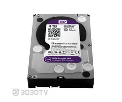 هارددیسک اینترنال 4 ترابایت بنفش وسترن دیجیتال مدل 4NPURX