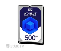 هارددیسک اینترنال 500 گیگابایت آبی وسترن دیجیتال مدل 5000LPCX