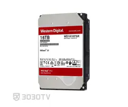 هارددیسک اینترنال 16 ترابایت قرمز پرو وسترن دیجیتال مدل 161KFGX