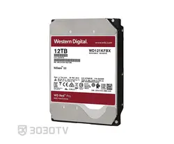 هارددیسک اینترنال 12 ترابایت قرمز پرو وسترن دیجیتال مدل 121KFBX