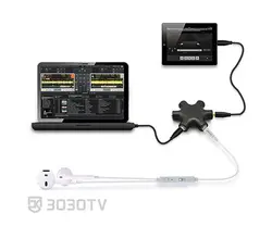 هاب اکسترنال صدا درگاه 3.5 میلیمتری 5 پورت ونتولینک |