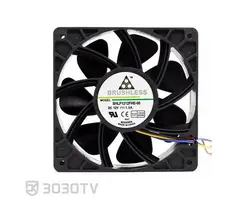 فن آکسیال 12 در 12 سانتی متر 1.5 آمپر 12 ولت مدل SHLF1212FHE-06