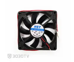 فن آکسیال 8 در 8 سانتی متر 0.18 آمپر 24 ولت