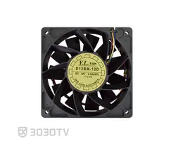 فن 12 در 12 سانتی متر 2.3 آمپر 12 ولت YATE LOON مدل D12BM-12D