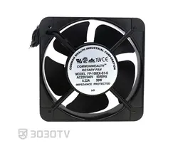 فن آکسیال ۱۲ در ۱۲ سانتی متر 0.12 آمپر 220 ولت COMNOWLAETH مدل FP-108EX-S1-S