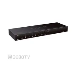 مشخصات، قیمت و خرید سوییچ کی وی ام ۸ پورت دی لینک مدل KVM-440 | فروشگاه اینترنتی 3030tv