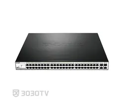 سوییچ شبکه PoE گیگابیتی ۵۲ پورت دی لینک مدل DGS-1210-52P |