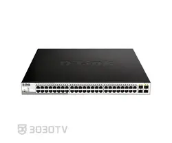 سوییچ شبکه PoE گیگابیتی ۵۲ پورت دی لینک مدل DGS-1210-52MPP |
