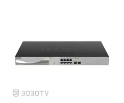 سوییچ شبکه گیگابیتی ۱۰ پورت دی لینک مدل DXS-1100-10TS