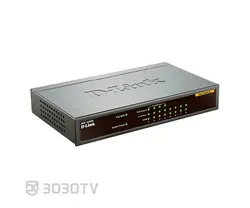 سوییچ شبکه PoE هشت پورت دی لینک مدل DES-1008PA