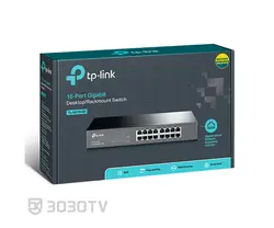سوییچ شبکه گیگابیتی ۱۶ پورت تی پی لینک مدل TL-SG1016D