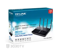 مودم روتر VDSL/ADSL بی سیم AC2600 تی پی لینک مدل Archer VR2600