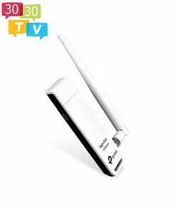 کارت شبکه USB و بی‌سیم تی پی لینک مدل TL-WN722N