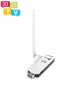 کارت شبکه USB و بی‌سیم تی پی لینک مدل TL-WN722N