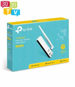 کارت شبکه USB و بی‌سیم تی پی لینک مدل TL-WN722N